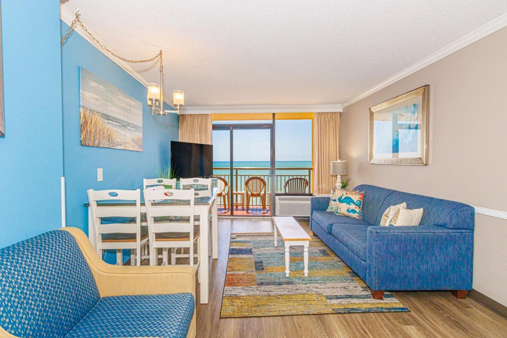 Oceanfront 1 Bedroom Suite With Beautiful Decor And Accents Caravelle Resort 1039 Sleeps 6 Guests Myrtle Beach Zewnętrze zdjęcie