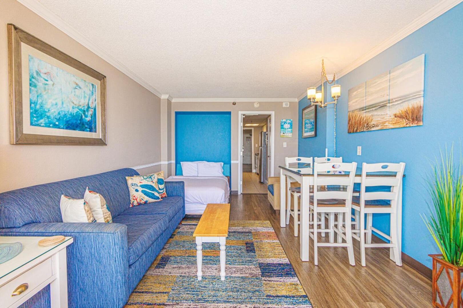 Oceanfront 1 Bedroom Suite With Beautiful Decor And Accents Caravelle Resort 1039 Sleeps 6 Guests Myrtle Beach Zewnętrze zdjęcie