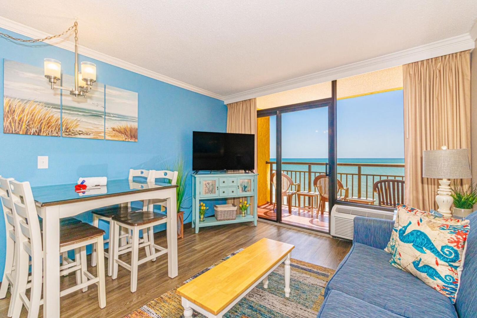 Oceanfront 1 Bedroom Suite With Beautiful Decor And Accents Caravelle Resort 1039 Sleeps 6 Guests Myrtle Beach Zewnętrze zdjęcie
